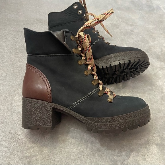 New! See by Chloe Eileen Mid Heel 40mm Boots Leather - Picture 4 of 12